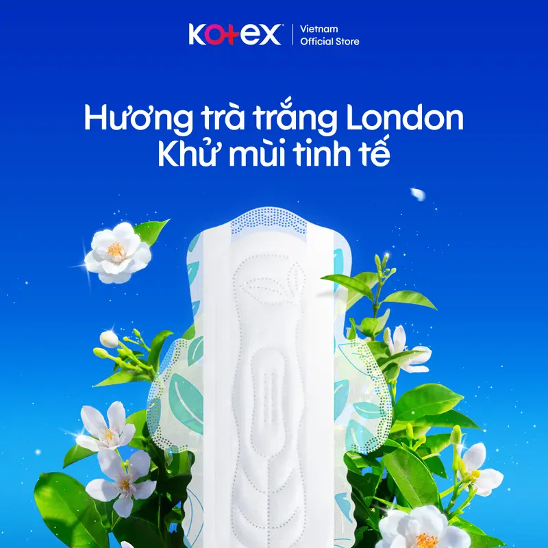 Lốc 4 gói/Combo 12 gói Băng vệ sinh Kotex Hỗ trợ Bảo Vệ 23cm Dày Cánh 20 miếng/ gói 4