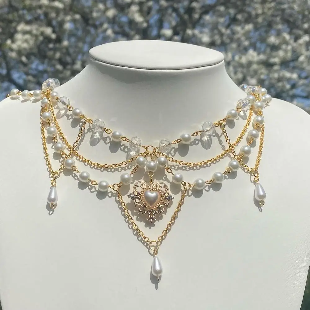 Y2K  necklace Fairy Core Handmade   necklace Choker Necklace for Fashion Accessories Casual Wear Boho Style Vintage Fashion