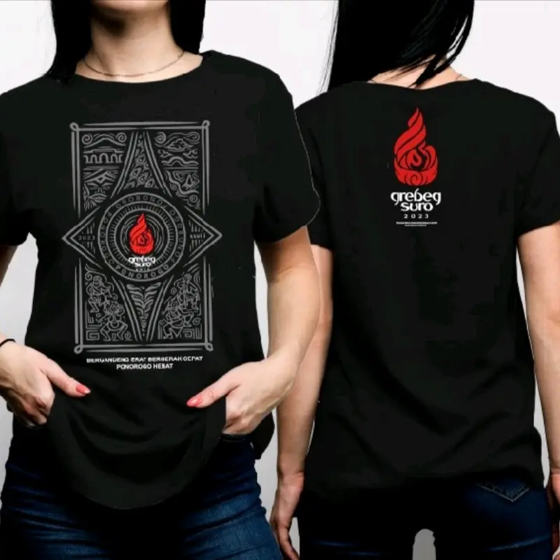 Kaos Grebeg Suro 2023 Khas Ponorogo untuk Pria dan Wanita 0