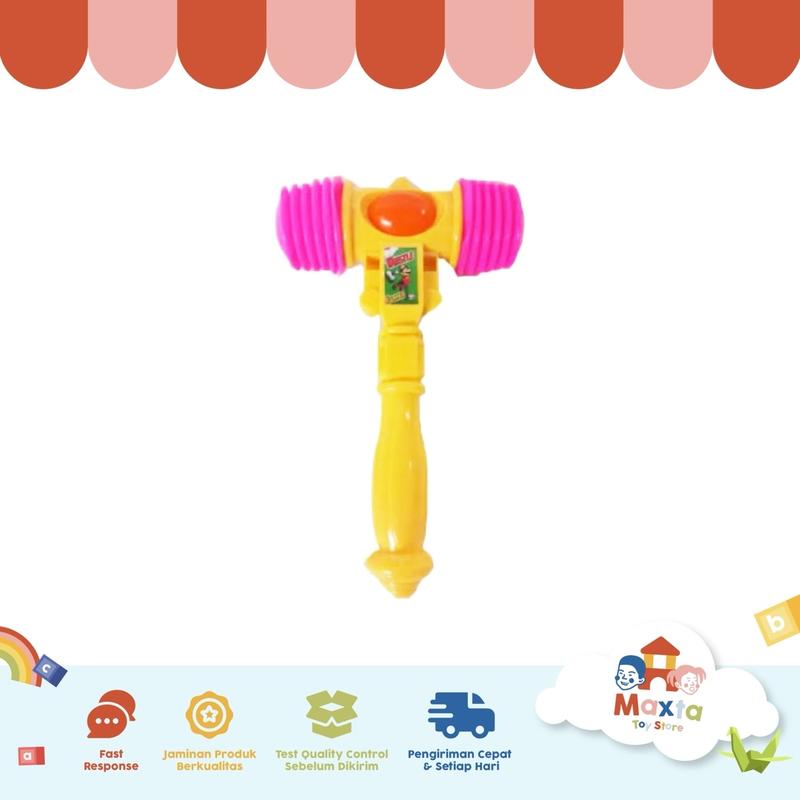 Mainan palu / hammer whistle bisa bunyi 7