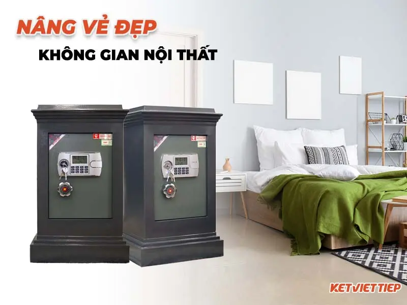 Két sắt Việt Tiệp KA78DT Điện Tử Chống Cháy 100kg [Miễn phí giao hàng toàn quốc] 7