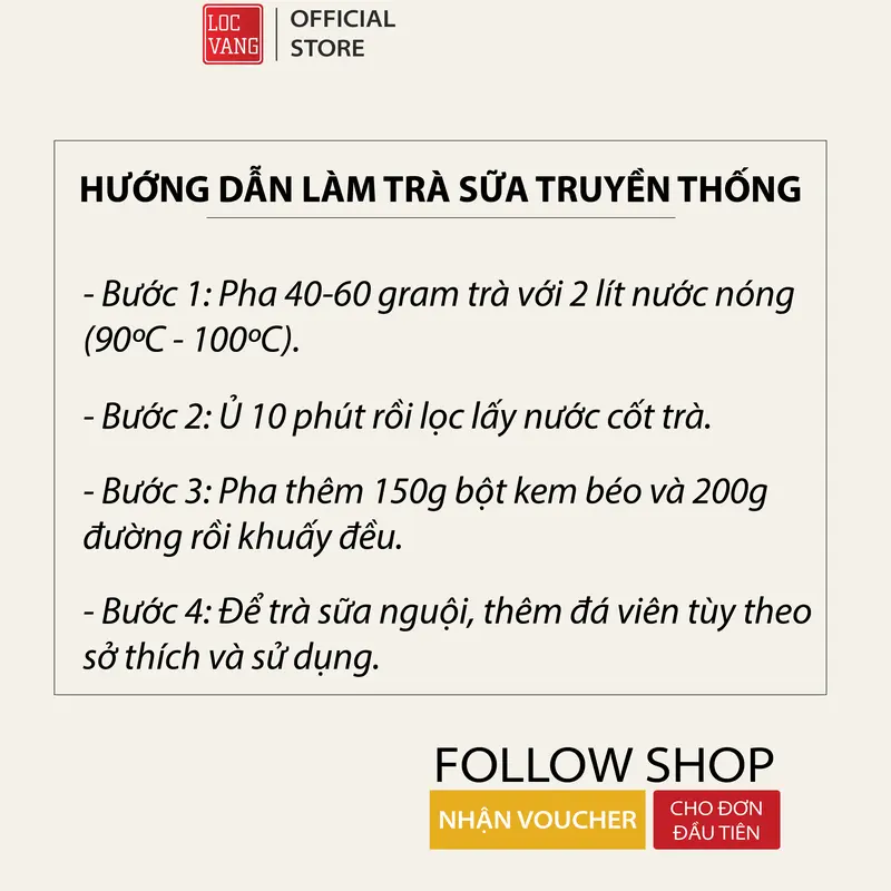 Bột Kem Béo Làm Trà Sữa Trân Châu TUYỆT PHẨM 600g 1