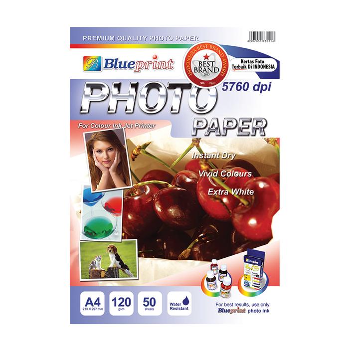 Gambar Blueprint BP-GPA4120 Photo Paper A4 120 gsm dari Palugada Online Hyperwebstore Kota Administrasi Jakarta Pusat Tokopedia