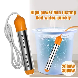 600W/2000W/3000W Elemen Pemanas Air Celup – Batang Water Heater Listrik, Cepat Mendidih, Aman Awet, untuk Dispenser Air Panas
