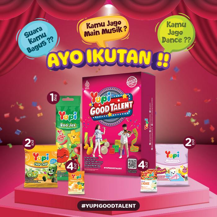 Gambar Special Package Yupi Good Talent Box dari Yupi Gummy Candies Kota Administrasi Jakarta Timur Tokopedia