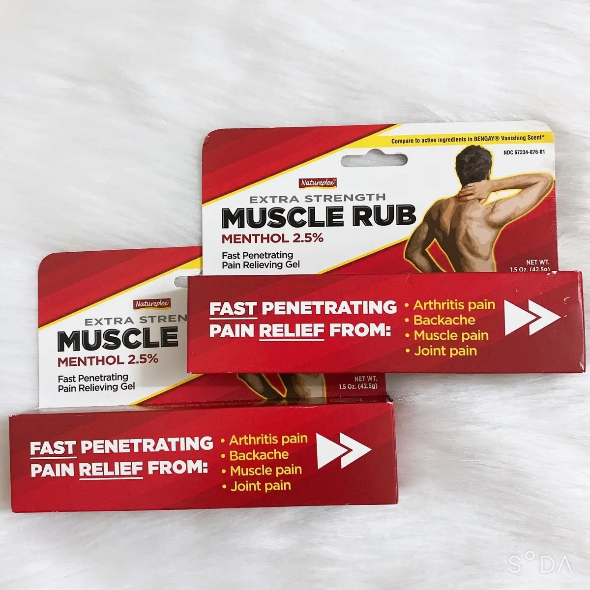 Kem xoa bóp giảm đau cơ xương khớp MUSCLE RUB  Hãng Natureplex, (Mỹ) Xuất xứ: Mỹ. Hạn dùng 2026