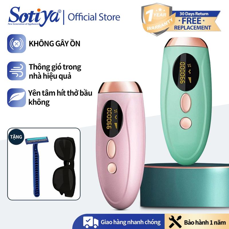  Máy triệt lông IPL,Mini Cầm Tay Triệt Lông Toàn Thân Bằng Laser Không Gây Đau  AnToàn ,Nhỏ Gọn 