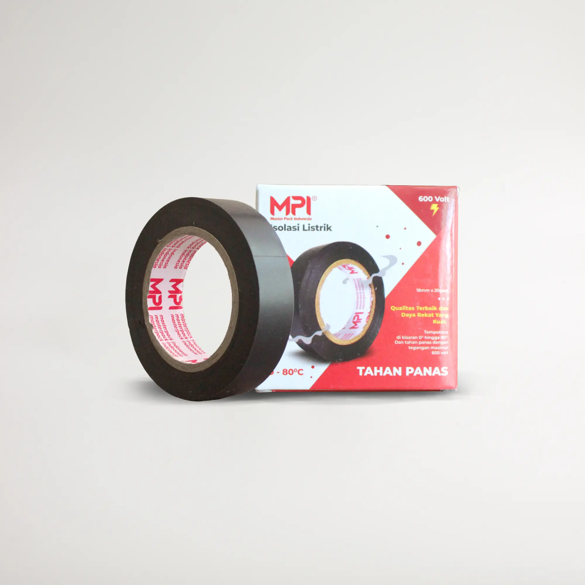 Isolasi Listrik MPI - Electrical Tape MPI - Isolasi Listrik Hitam MPI