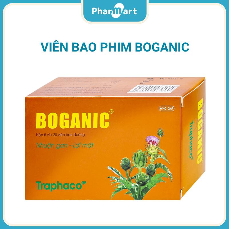 Boganic - Hỗ trợ giải độc gan Hộp 5 vỉ x 20 viên 0