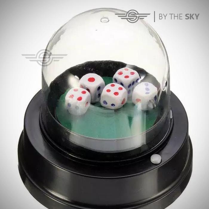 Kocokan Dadu Otomatis Board Game Dice Shaker Automatic Mesin Kocokan Dadu Mainan Kartu 4