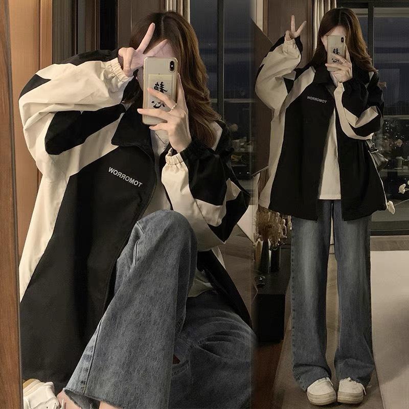 Áo khoác dù thể thao 2 lớp chống nắng chống gió thoáng mát - áo gió nam nữ phối màu kiểu dáng unisex