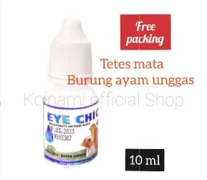 EYE CHICK TETES MATA BURUNG AYAM BEBEK UNGGAS 10 ml / raid all
