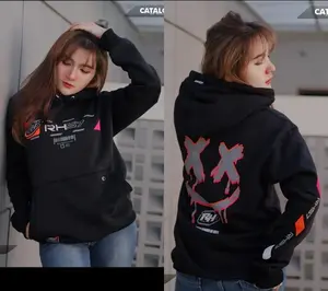 Jaket Sweater Hoodie Motif Terbaru Sweater Bahan Flece Tebal