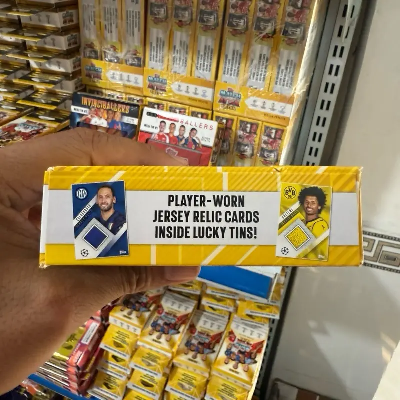[ Chọn Ngẫu Nhiên ] [ Mega Tin ] Hộp Thẻ Lớn Match Attax Champions League EXTRA Mùa 2024/25 24/25 ( 48 thẻ ) 4