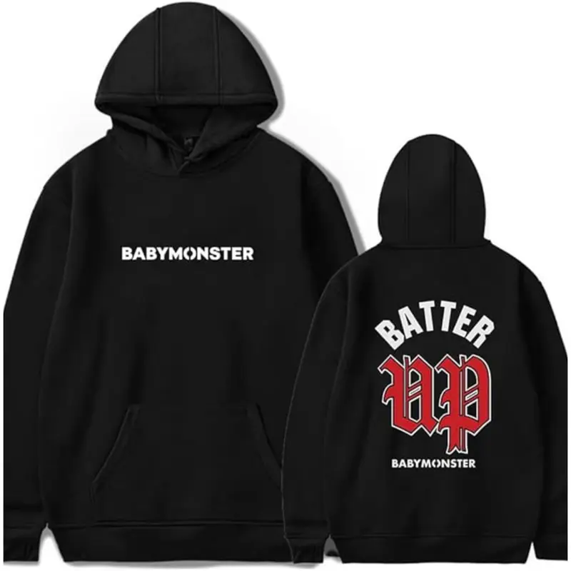 BABYMONSTER モンスターフーディー L BABYMONSTER モンスターフーディー L モンスターフーディー WHITE（L