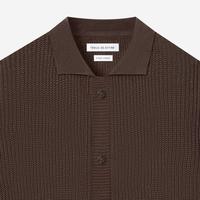 Gambar TENUE Kemeja Rajut Lengan Panjang - Office - Brown - L dari Tenue de Attire Kota Administrasi Jakarta Selatan 3 Tokopedia