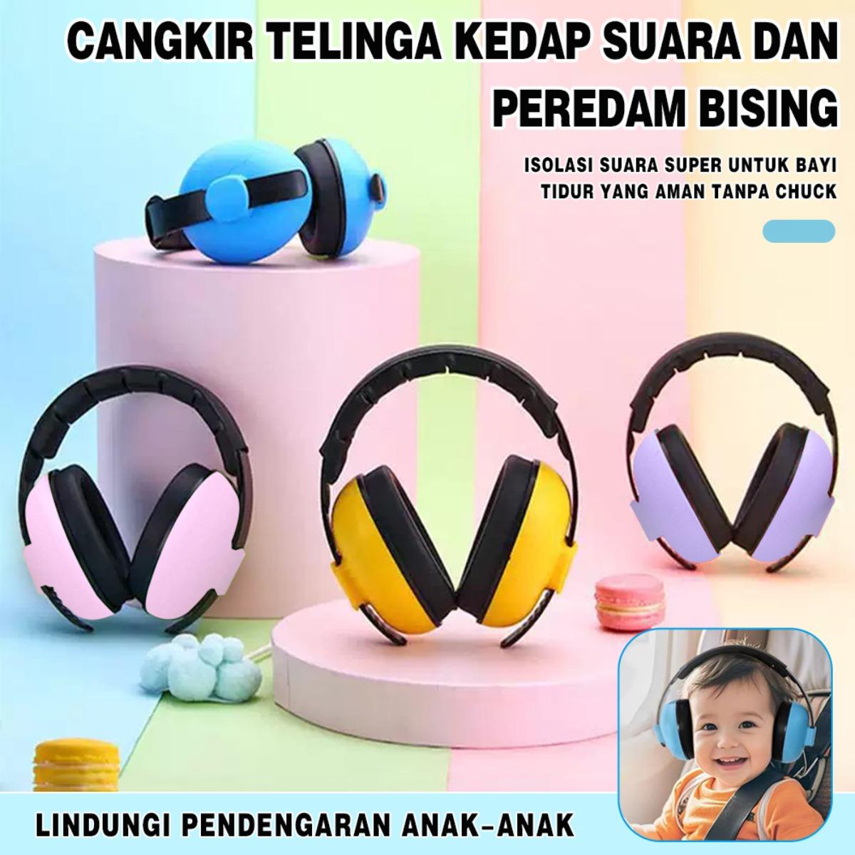 Kerok Anak Anti Gangguan 25 dB dengan Bola Sorb Medan Lembut, Material ABS Ramah Lingkungan, Berat Ringan & Lebih Lebih Nyenyak untuk Ngantuk, Belajar Fokus, dan Perlindungan Dengar Aman - Pilihan Warna Hitam, Biru, Kuning, Merah Jambu Kerok Anak Anti Gangguan 25 dB dengan Bola Sorb Medan Lembut, Material ABS Ramah Lingkungan, Berat Ringan & Lebih Lebih Nyenyak untuk Ngantuk, Belajar Fokus, dan Perlindungan Dengar Aman - Pilihan Warna Hitam, Biru, Kuning, Merah Jambu