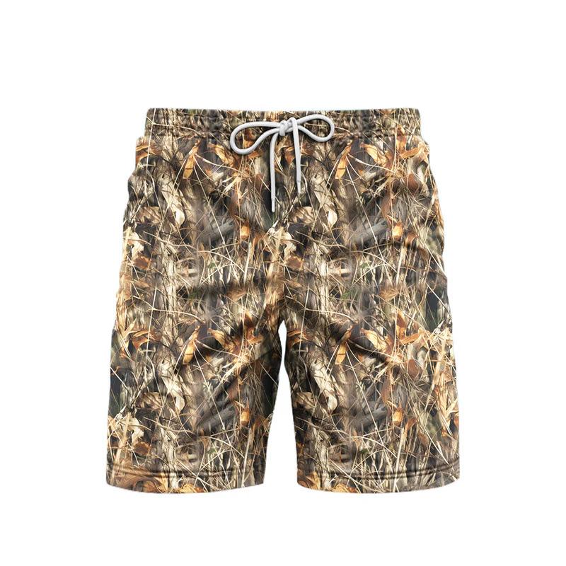 Product Introduction of 2025 New European and American Trade Casual Versatile Fashion Trend High Quality Men's Camouflage Casual Shorts 15