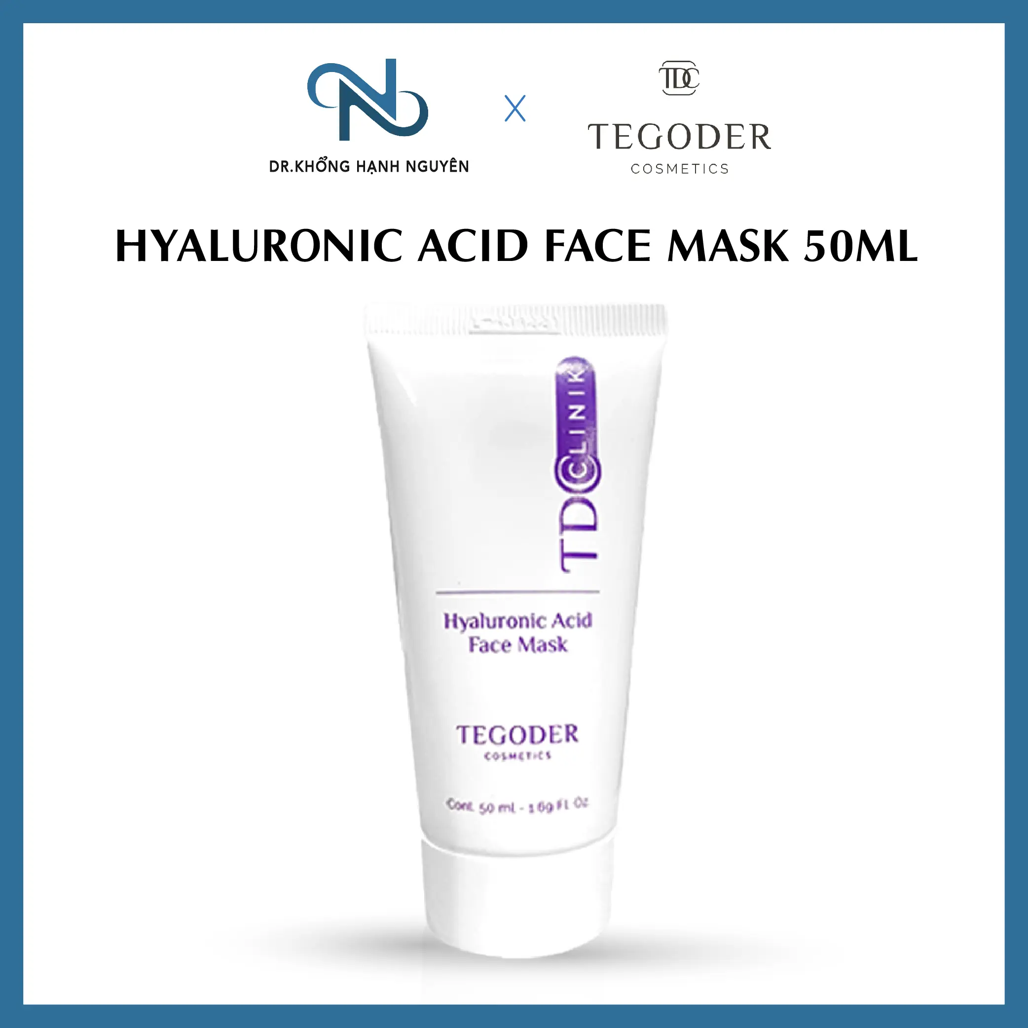 [HÀNG NHẬP KHẨU] Mặt Nạ Tegoder Hyaluronic Acid Cấp Ẩm Căng Bóng Tức Thì Làm Đẹp Da