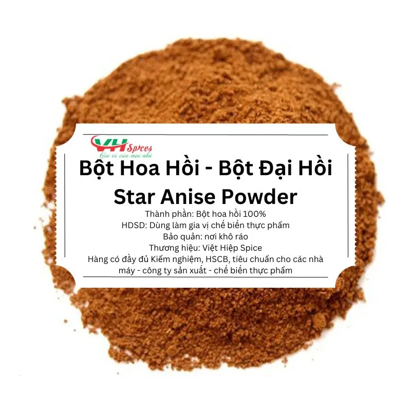 Bột Hoa Hồi(Bột Đại Hồi/Bột Tai Vị) Việt Hiệp