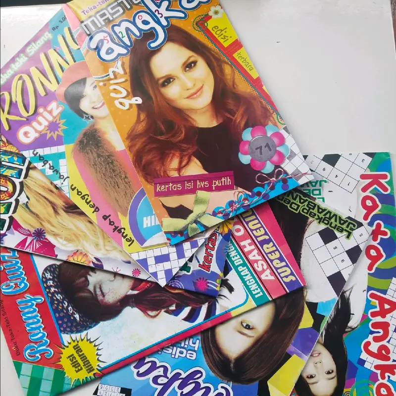 (6buku) Teka Teki Silang/TTS ukuran Panjang 0