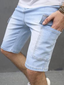 Men's Denim Shorts, Casual Comfy Regular Fit Shorts for Summer, Fashion Men's Bottoms for Daily Wear