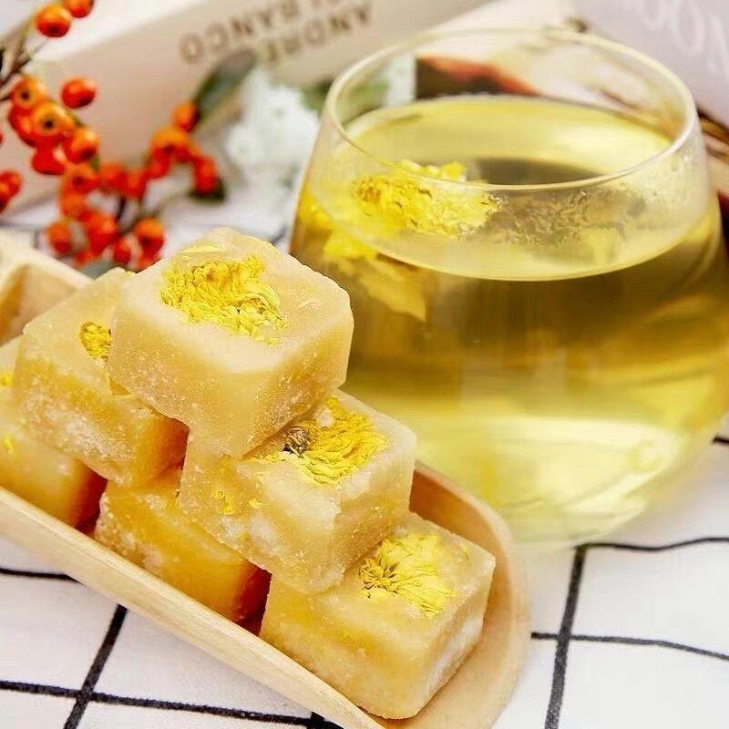 12 viên trà hoa cúc mix kỳ tử, hoa hồng, hoa nhài, cam đường phèn mật ong Thiên Thảo Organic Hữu cơ - Tự nhiên Nước Trà Tea