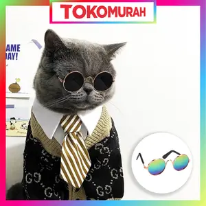 Kacamata Keren Untuk Aksesoris Properti Foto Anjing Dan Kucing Peliharaan Anjing / Kucing