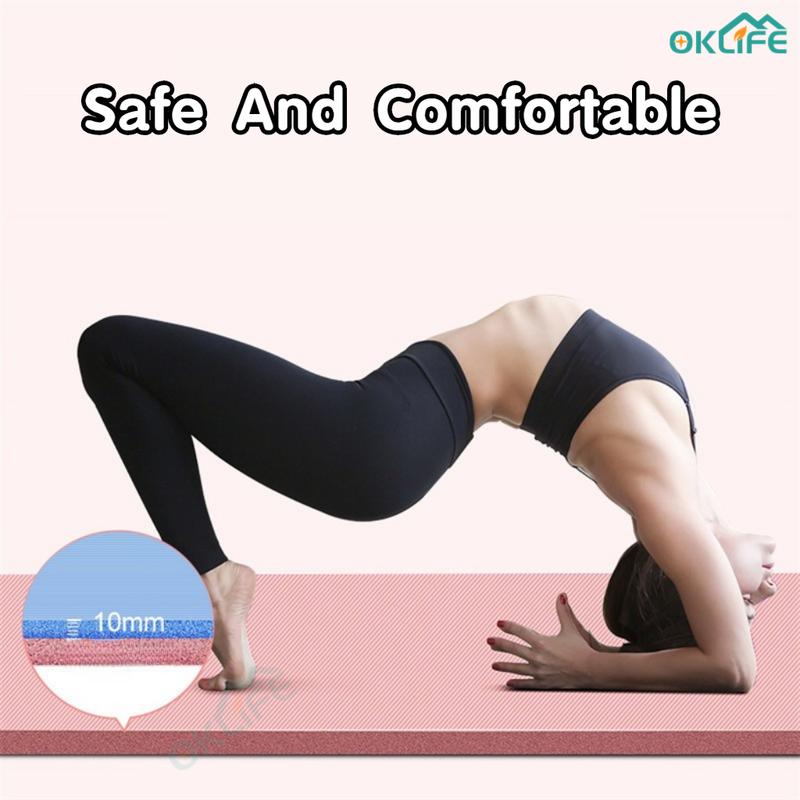 Product Introduction of [OKLIFE. SG]EVA Comfort Foam yoga matt for Exercise Yoga mat Yoga Mat Anti-skid Sports Fitness Mat Thick 15