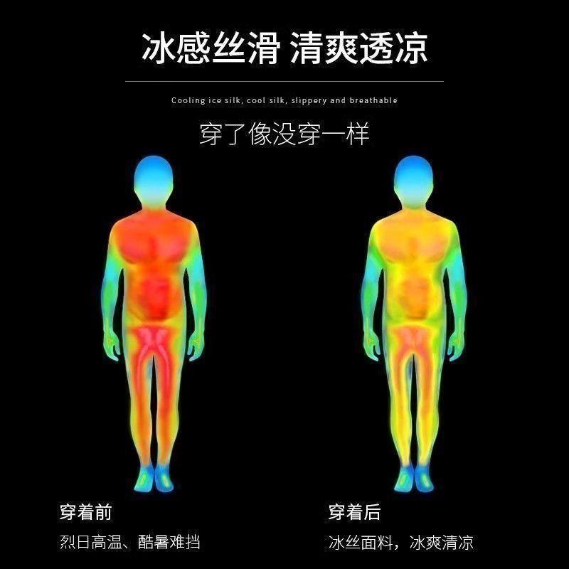Product Introduction of Bộ Đồ Thể Thao Thường Ngày Bằng Lụa Lạnh Cho Nam, Thương Hiệu Hợp Xu Hướng Ngoại Cỡ, Cổ Tròn, Mỏng, Bộ Hai Mảnh, Thích Hợp Cho Mùa Hè, Hàng Mới Về Năm 2025, Quốc Tế Thương 5