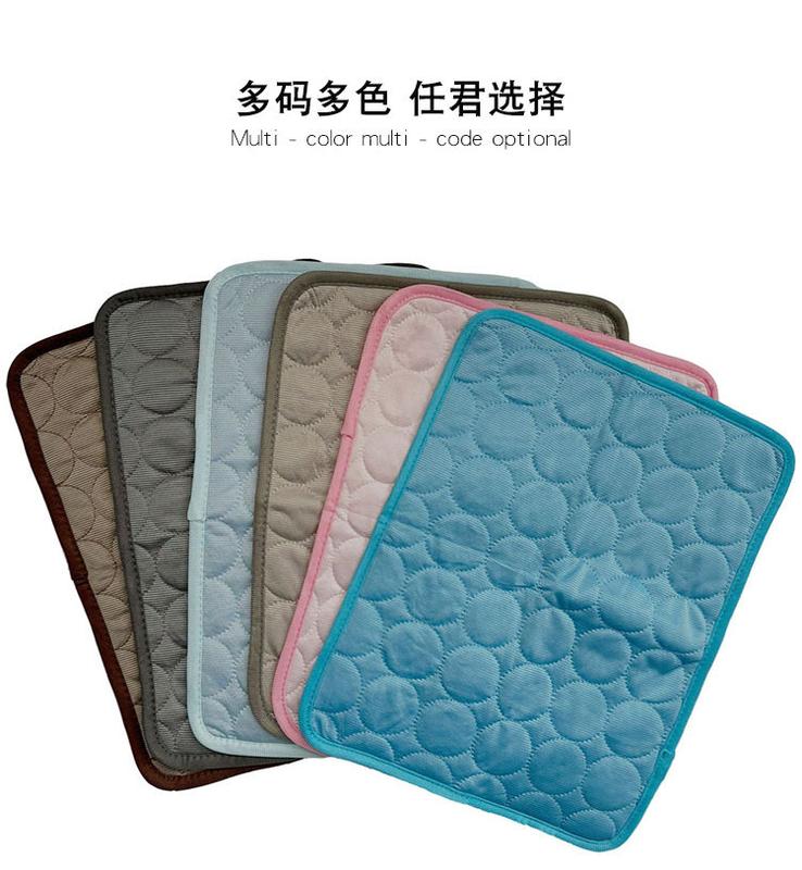 Product Introduction of Pet Dog Mat Cooling Summer Pad Mat For Dogs Cat Blanket Sofa Breathable Dog Bed Summer Washable For Small Medium Large Dogs Car 6