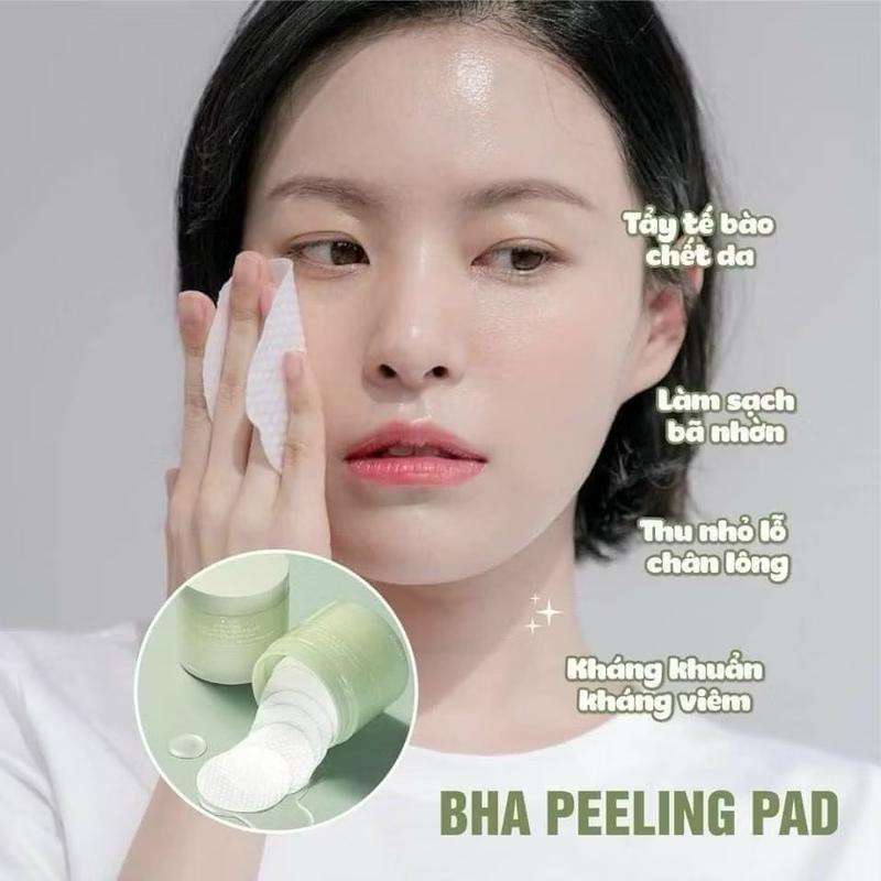 Product Introduction of ￼Miếng toner CELIMAX Cica BHA Blemish Toner Pad 125ml chiết xuất rau má tẩy tế bào chết (60 miếng) Tẩy tế bào chết Hyaluronic Acid Tẩy tế bào chết Hyaluronic Acid   Skincare toner  lá toner  pad toner  pad toner  pad 21