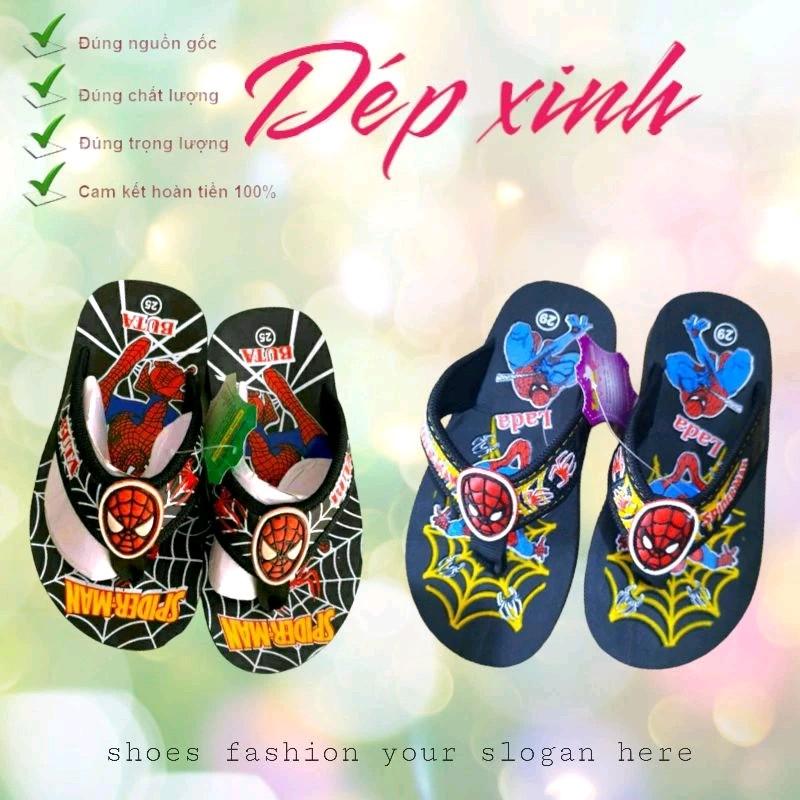 BICA12: Dép tông kẹp bica xỏ ngón siêu nhân bé trai