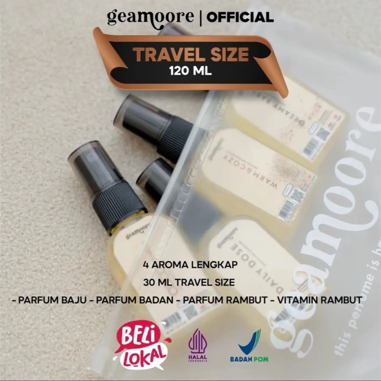 - DAPAT 4 HAIR AND BODYMIST PREMIUM 1 PAKET TRAVEL SIZE