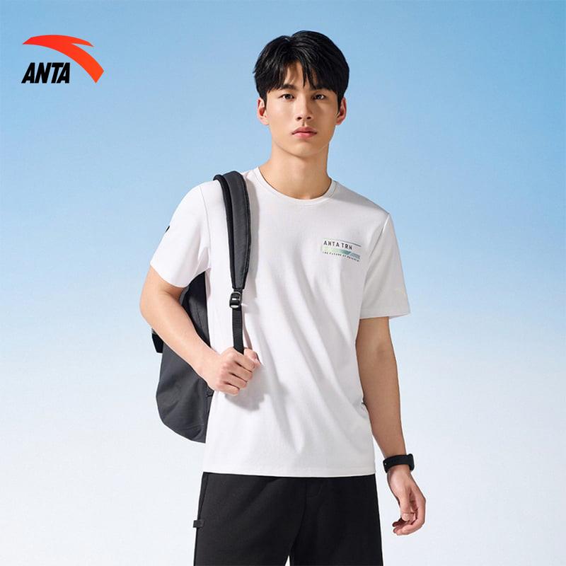 Áo thể thao nam Cross-training A-CHILL TOUCH Dòng Thời Trang Thoáng Khí Cao Cấp - Áo Chạy Bộ Running Tập Gym Bảo Hành Chính Hãng - Anta Sport 1524B7169 1524B7107