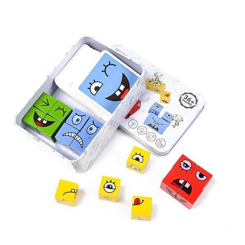 Product Introduction of Rubik Thay Đổi Cảm Xúc Khuôn Mặt Gồm 64 Biểu Cảm Khác Nhau Toy 34