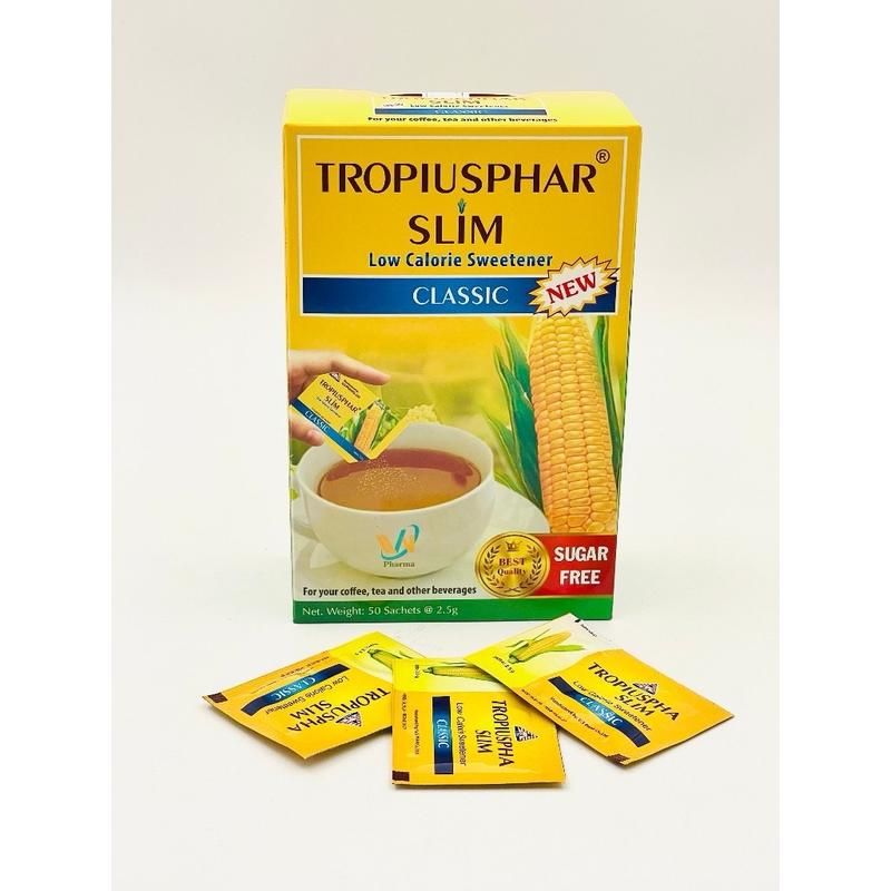 Đường ăn kiêng Tropicana, Tropiuspha Slim (hộp 50 gói nhỏ x 2g) 2