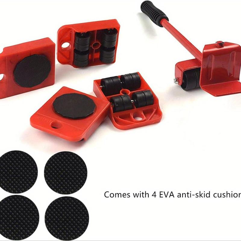 Furniture Lifters with 360 Degree Rotatable Pads, Household Furniture Lifters for Easy Redesign and Rearrange Living Space 6