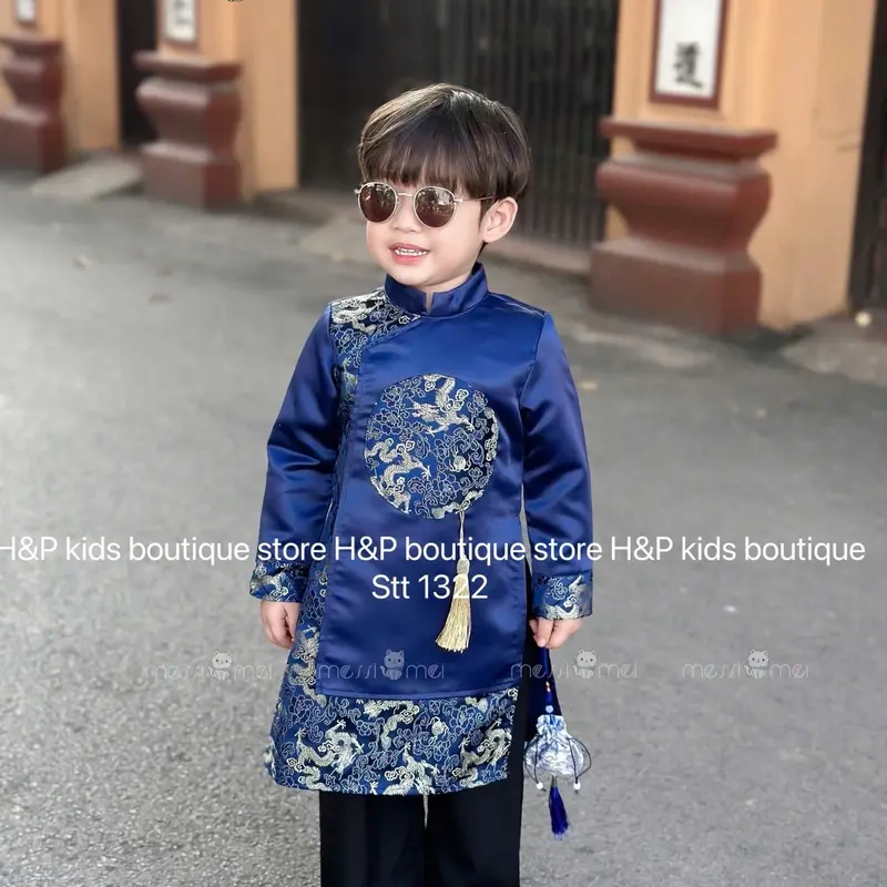 Áo dài cách tân cho zai yêu diện tết siêu đẹp 1