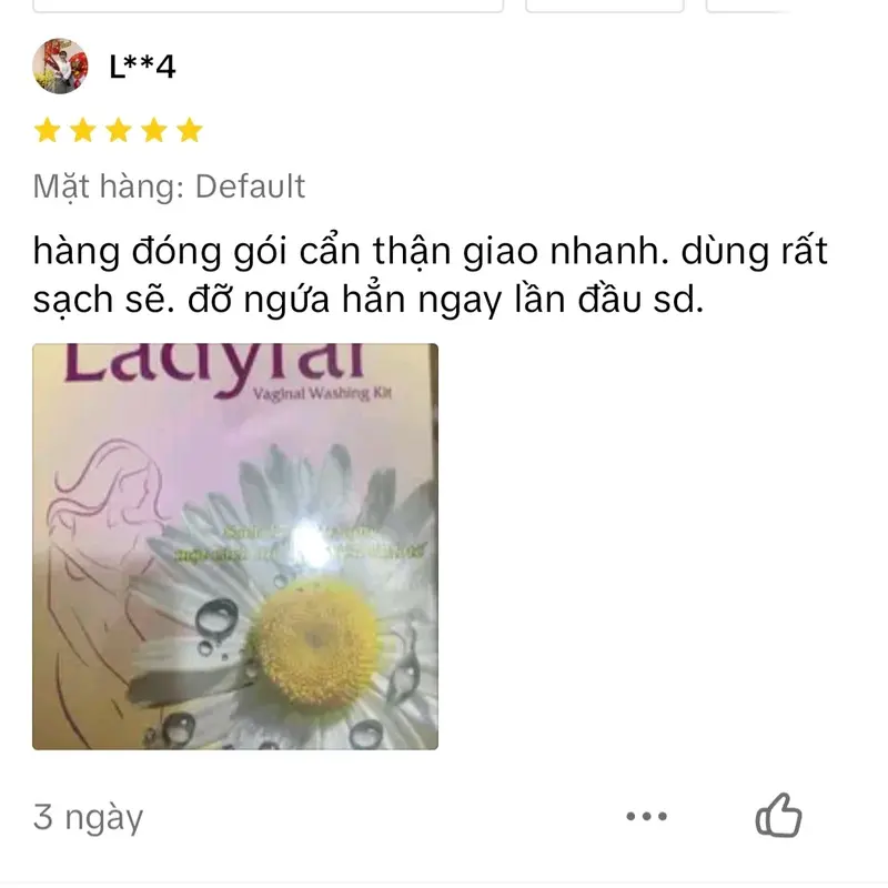 [SALE ĐẦU THÁNG  ] Muối  Ladyfar  Tặng bình rửa. SP làm sạch dịu nhẹ 6