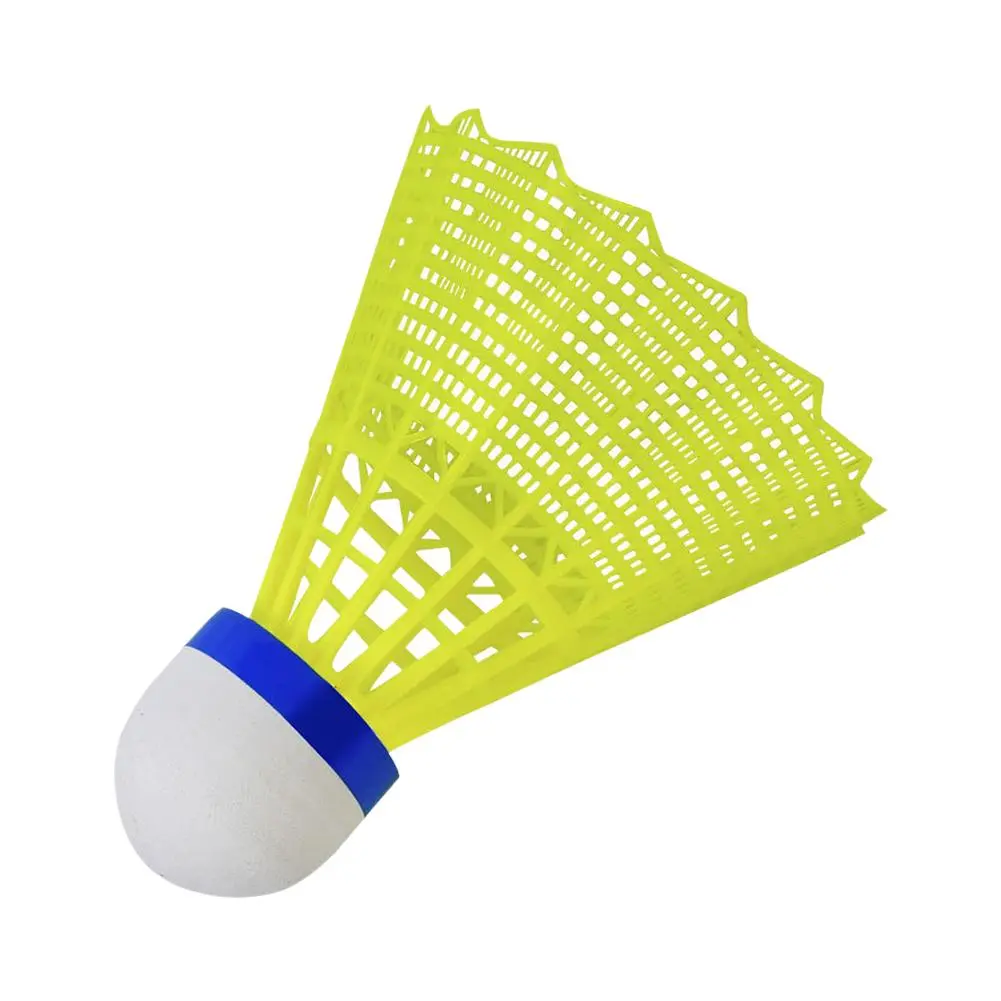 Bóng Cầu Lông Nylon, 6 Cái / 12 Cái, Bóng Nhựa, Thích Hợp Cho Học Sinh, Tập Luyện Trong Nhà Và Ngoài Trời, Bền, Thích Hợp Cho Cầu Lông