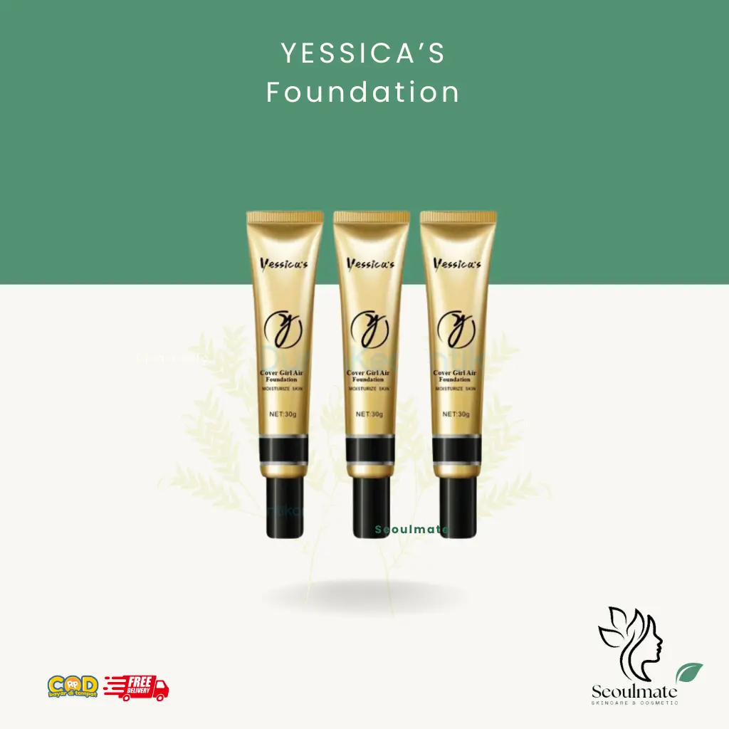 YESSICA'S -  Waterproof Foundation Cover Girl 30g