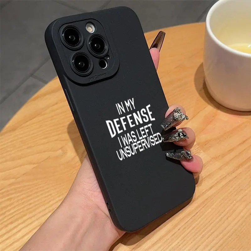 Letter Pattern Phone Case, Anti-drop Phone Protector Cover, Phone Accessories Compatible with iPhone 6 7 8 X XR XS 11 12 13 14 15 Pro Max 3