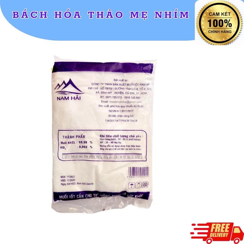 MUỐI IOT MUỐI SẤY TINH GÓI 400G 1