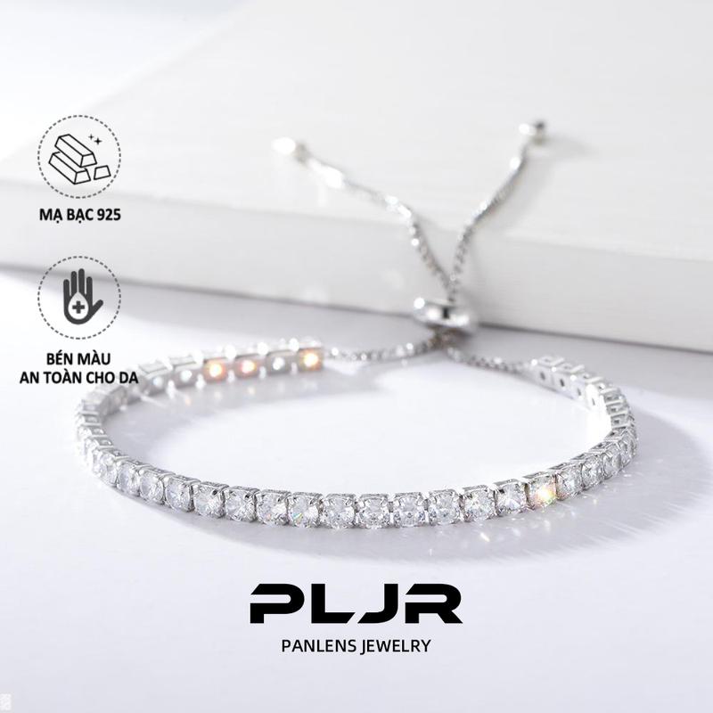 1 chiếc vòng tay tennis, quà tặng cho cặp đôi, vòng tay thép titan, vòng tay zircon đầy đủ, vòng tay cho cặp đôi, vòng tay thép titan + zircon cho nữ