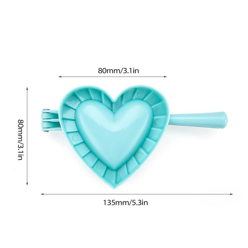 Product Introduction of Dumpling Pie Maker Ravioli Maker Mold Set Heart Form with Different Size Wonton Mould Dough Press Empanada Maker Press Set 19