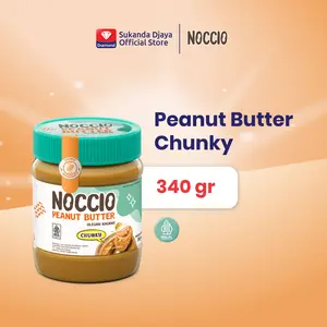 Noccio Peanut Butter Chunky 340 Gr