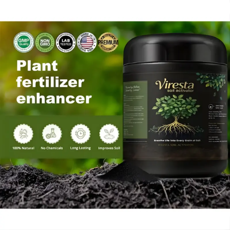 RACQUEL KESEAH AGMATA ViRestA Soil Activator 300G Organic Soil Enhancer ...