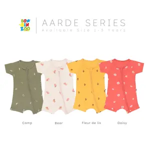 BONBINZOO AARDE Series - Romper Resleting Anak Bayi 0-1 Tahun