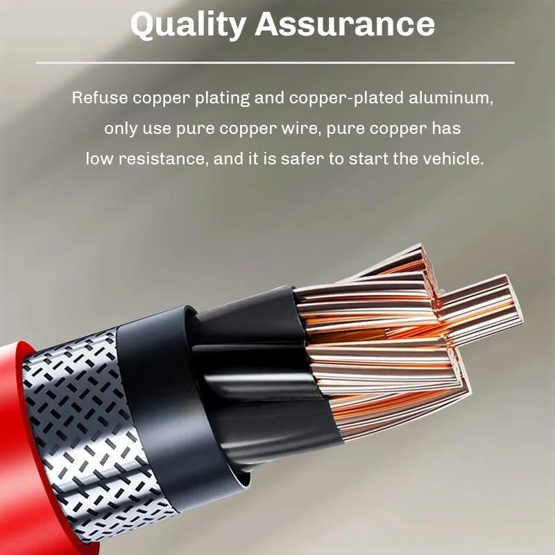 Product Introduction of 12V Car Emergency Starter, Portable Emergency Start Charger, Car Booster Battery Starting Device with Smart Clip, Car Battery Repair Tool 5